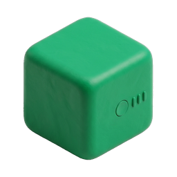 Invoice Judge 3D Green Cube